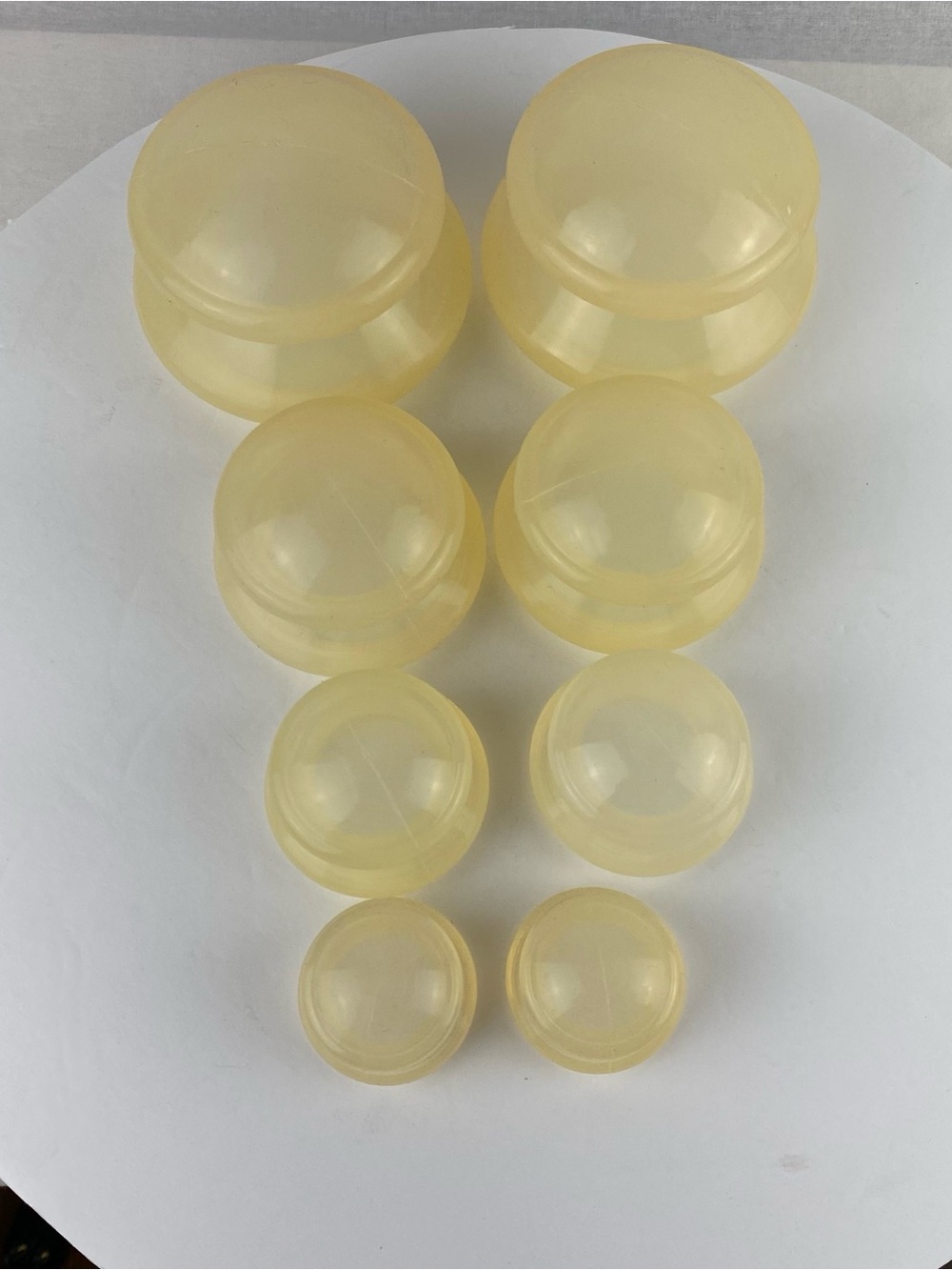 Silicone Massage Cups Set of 8